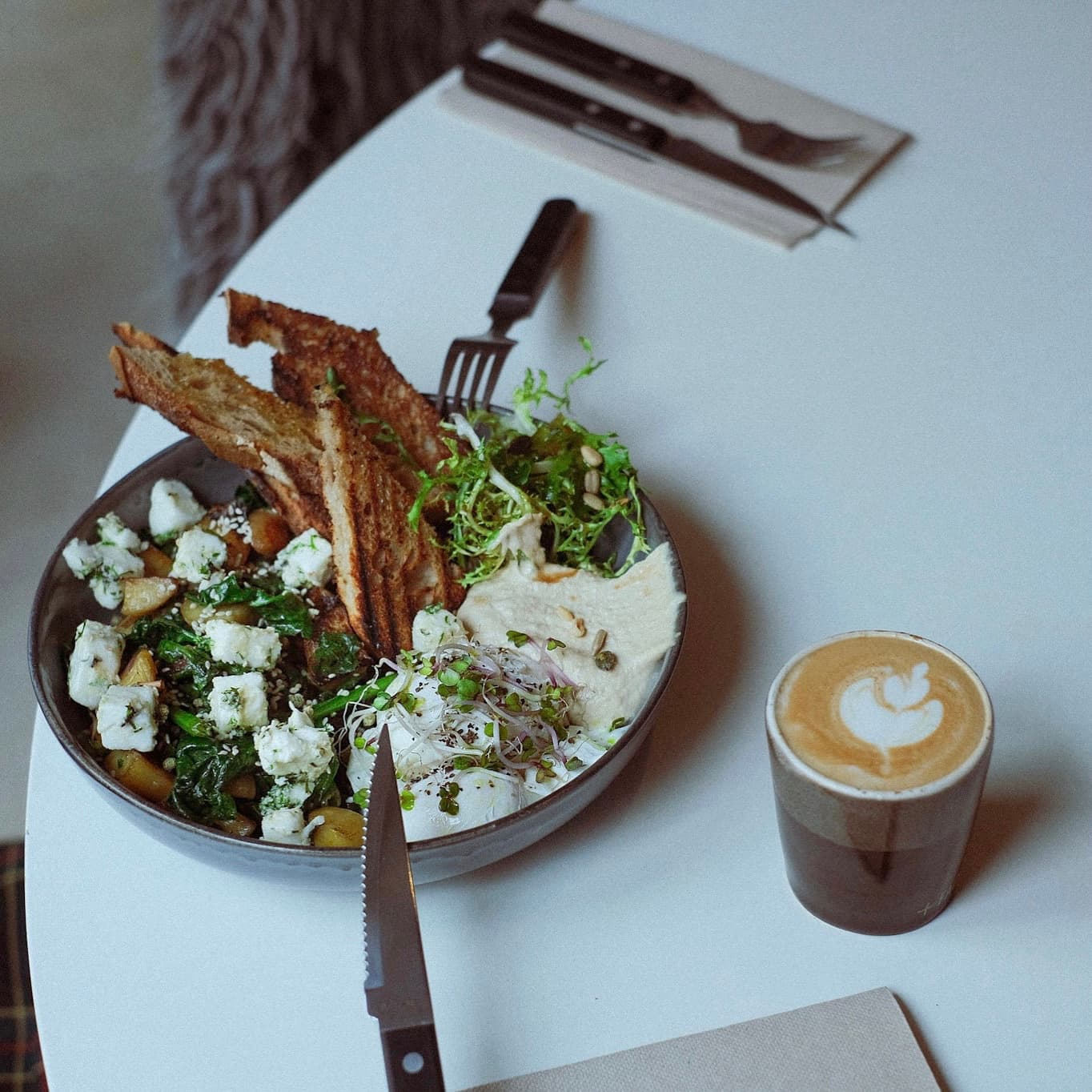 Make your own egg breakfast at Factory Girl