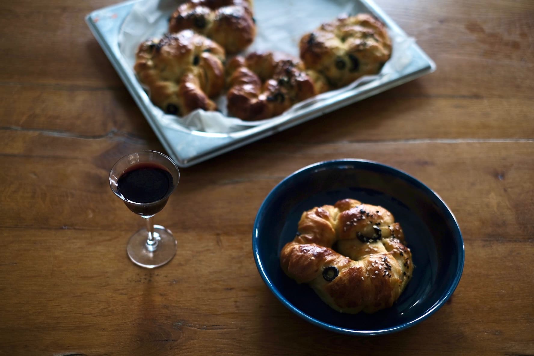 Olive brioche at Factory Girl