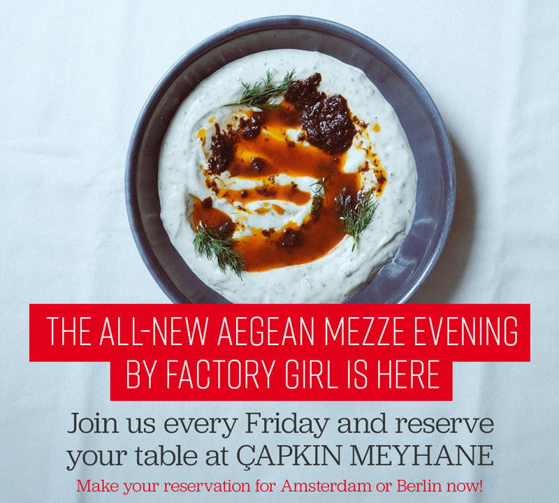The all-new Aegean Mezze evening by Factory Girl is here